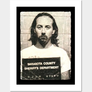 Vintage - pee wee herman - paul rubens mugshot Posters and Art